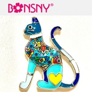 B🌸NSNY Cat Brooch / Pin